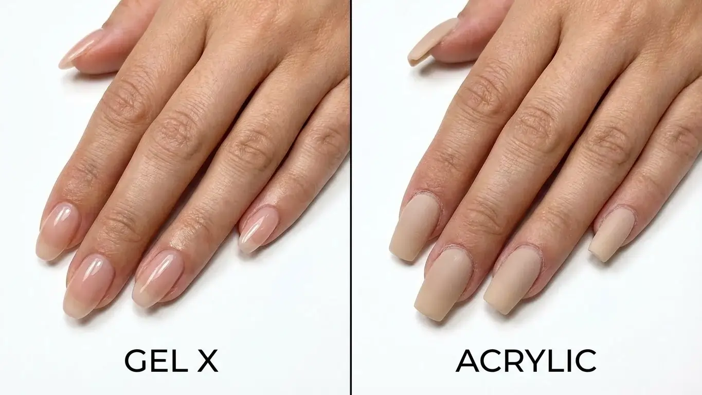 Gel X Nails vs Acrylic Nails