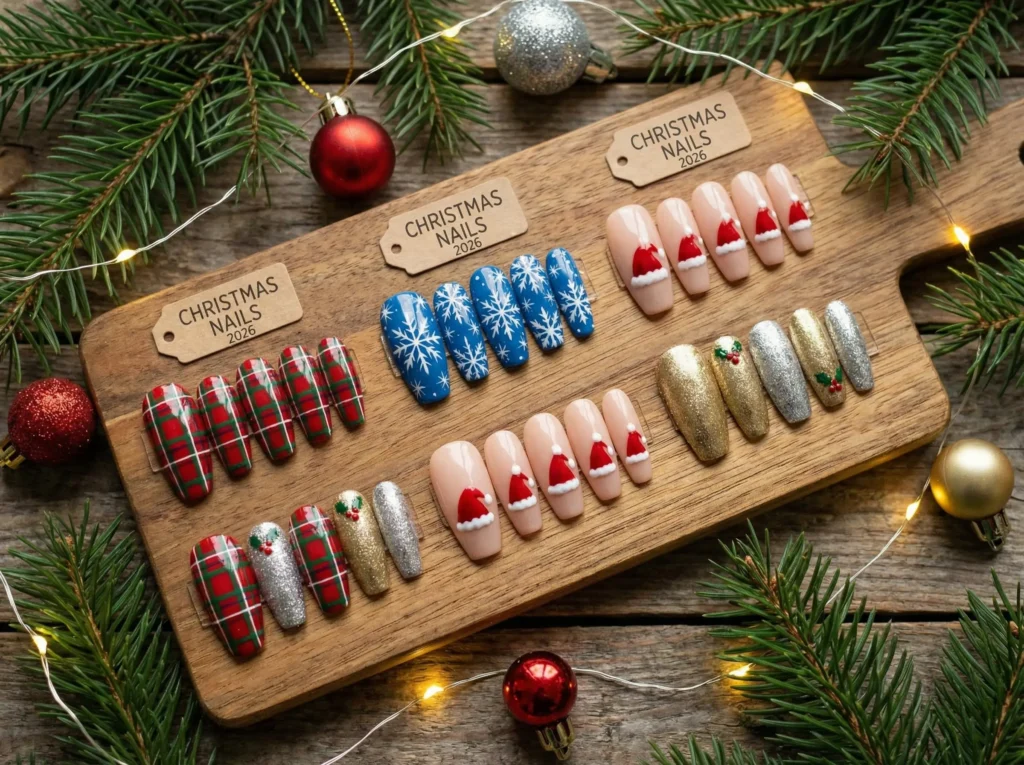 christmas nails