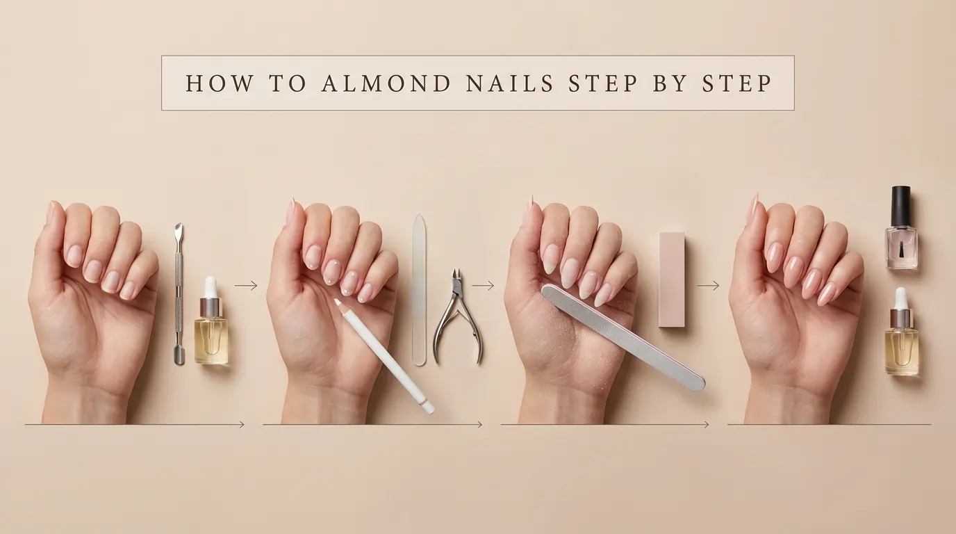 how-to-shape-almond-nails-at-home-step-by-step